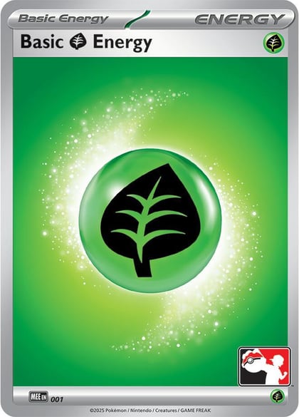 Basic Grass Energy - MEE 001, Prize Pack Series Cards 001