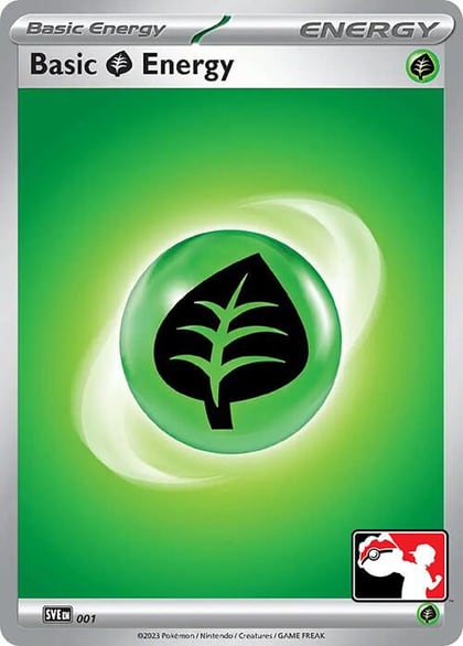 Basic Grass Energy - 001, Prize Pack Series Cards 001