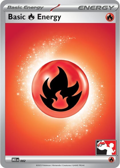 Basic Fire Energy - MEE 002, Prize Pack Series Cards 002