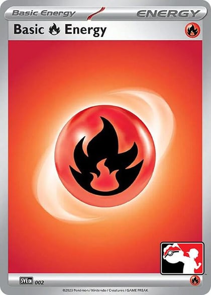 Basic Fire Energy - 002, Prize Pack Series Cards 002