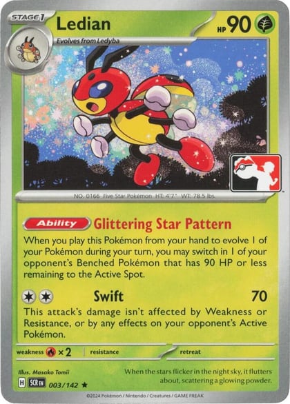 Ledian - 003/142, Prize Pack Series Cards 003/142