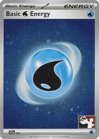 Basic Water Energy - 003 (Cosmos Holo), Prize Pack Series Cards 003