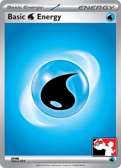 Basic Water Energy - 003, Prize Pack Series Cards 003