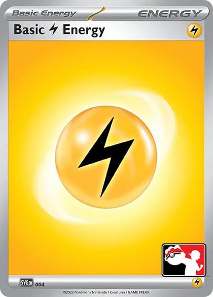 Basic Lightning Energy - 004, Prize Pack Series Cards 004