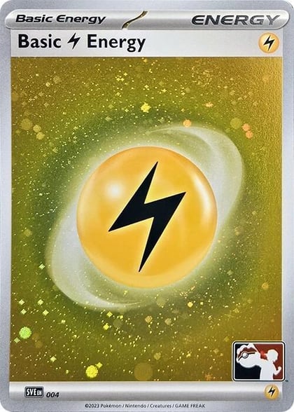 Basic Lightning Energy - 004 (Cosmos Holo), Prize Pack Series Cards 004