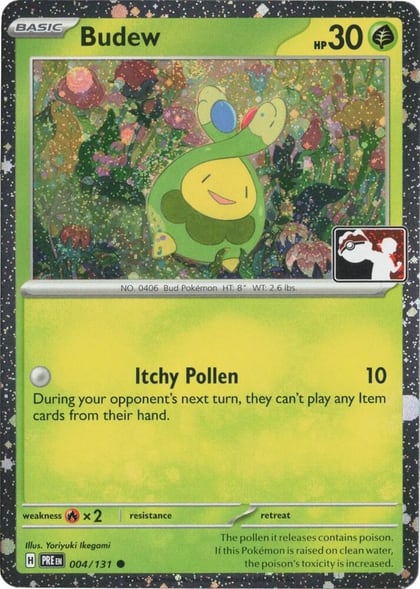 Budew - 004/131 (Cosmos Holo), Prize Pack Series Cards 004/131