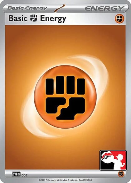 Basic Fighting Energy - 006, Prize Pack Series Cards 006