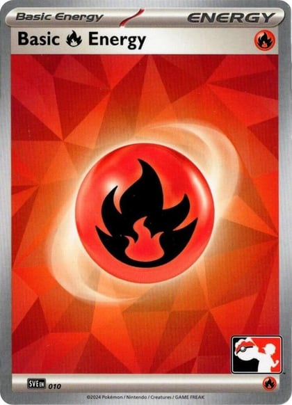 Basic Fire Energy - 010, Prize Pack Series Cards 010