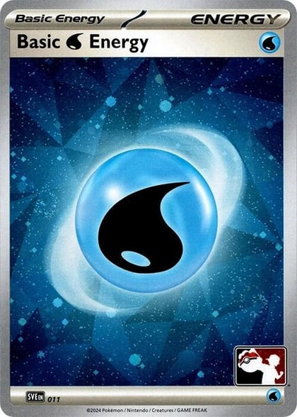 Basic Water Energy - 011 (Cosmos Holo), Prize Pack Series Cards 011