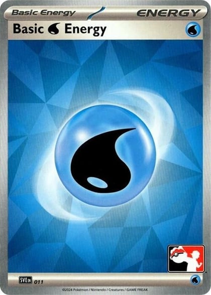 Basic Water Energy - 011, Prize Pack Series Cards 011