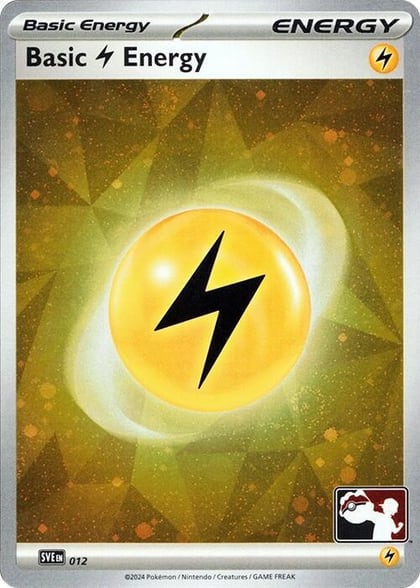 Basic Lightning Energy - 012 (Cosmos Holo), Prize Pack Series Cards 012