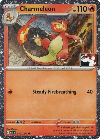 Charmeleon - 012/094 (Cosmos Holo), Prize Pack Series Cards 012/094