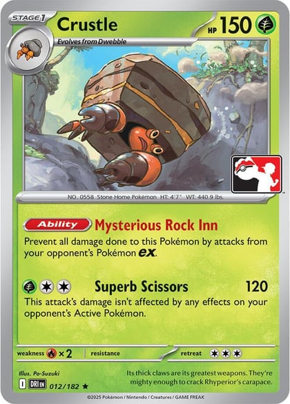Crustle - 012/182, Prize Pack Series Cards 012/182
