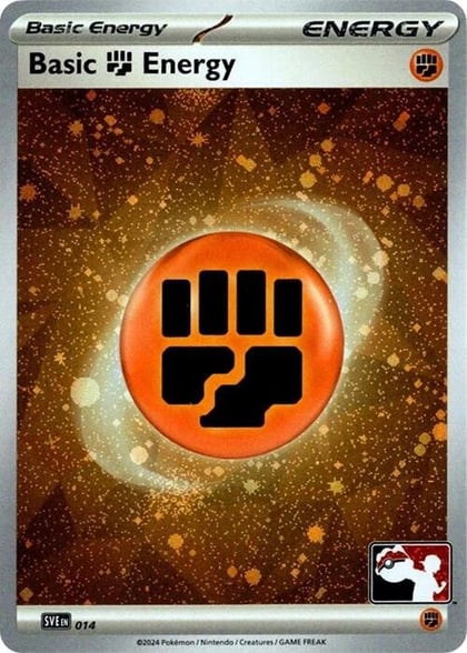 Basic Fighting Energy - 014 (Cosmos Holo), Prize Pack Series Cards 014