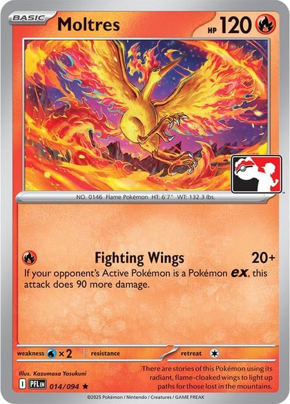 Moltres - 014/094, Prize Pack Series Cards 014/094