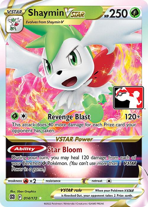Shaymin VSTAR - 014/172, Prize Pack Series Cards 014/172