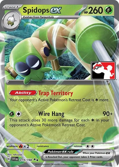 Spidops ex - 019/198, Prize Pack Series Cards 019/198