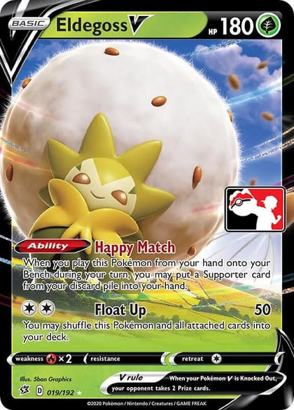 Eldegoss V - 019/192, Prize Pack Series Cards 019/192