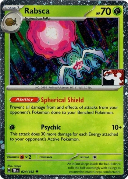 Rabsca - 024/162 (Cosmos Holo), Prize Pack Series Cards 024/162