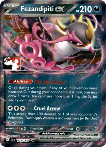 Fezandipiti ex - 038/064 (Series 7), Prize Pack Series Cards 038/064