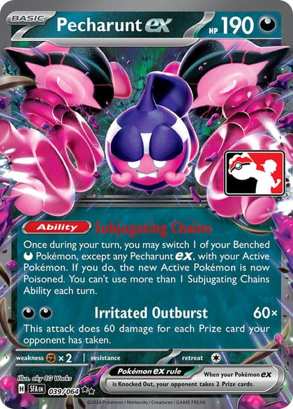 Pecharunt ex - 039/064, Prize Pack Series Cards 039/064