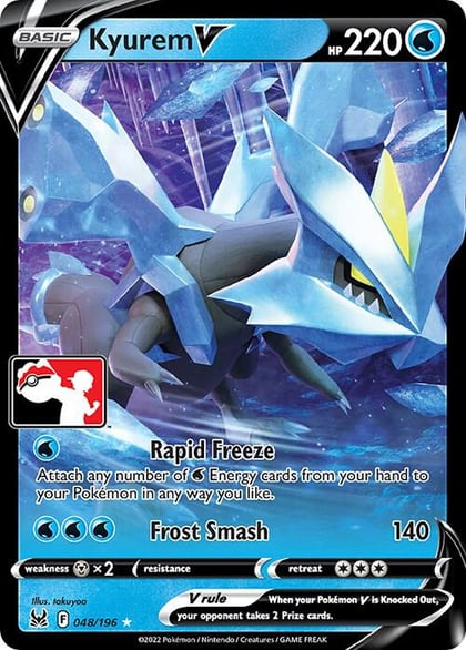 Kyurem V - 048/196, Prize Pack Series Cards 048/196