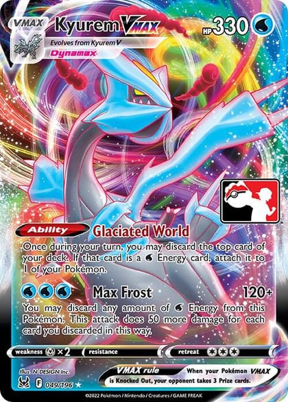 Kyurem VMAX - 049/196, Prize Pack Series Cards 049/196