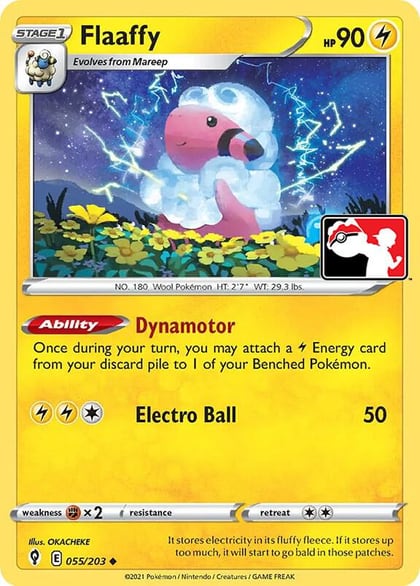 Flaaffy - 055/203, Prize Pack Series Cards 055/203