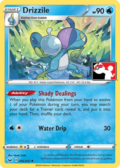 Drizzile - 056/202, Prize Pack Series Cards 056/202