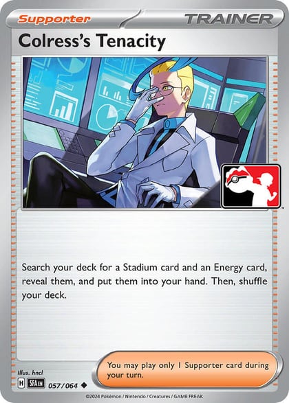 Colress's Tenacity - 057/064, Prize Pack Series Cards 057/064