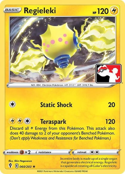 Regieleki - 060/203, Prize Pack Series Cards 060/203