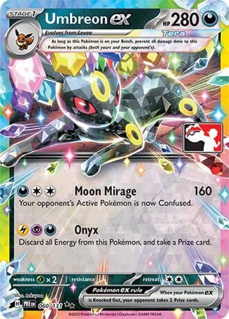Umbreon ex - 060/131, Prize Pack Series Cards 060/131