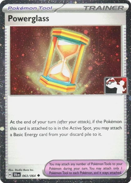 Powerglass - 063/064 (Cosmos Holo), Prize Pack Series Cards 063/064