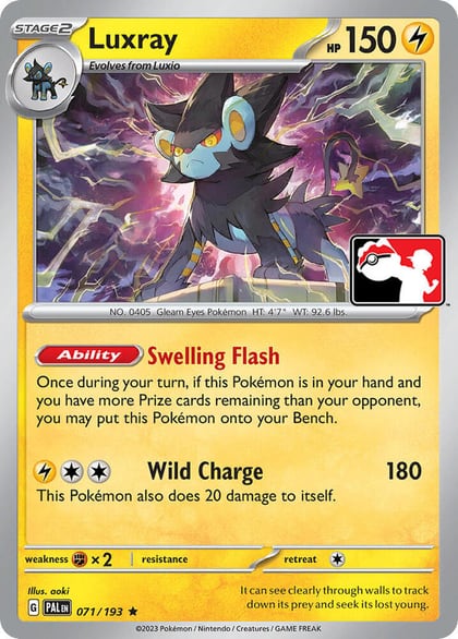 Luxray - 071/193, Prize Pack Series Cards 071/193