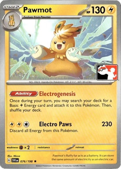 Pawmot - 076/198, Prize Pack Series Cards 076/198