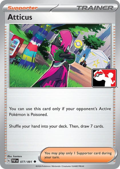 Atticus - 077/091, Prize Pack Series Cards 077/091