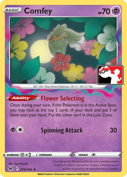 Comfey - 079/196, Prize Pack Series Cards 079/196