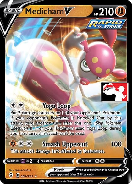 Medicham V - 083/203, Prize Pack Series Cards 083/203