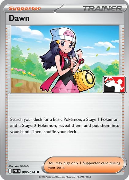 Dawn - 087/094, Prize Pack Series Cards 087/094