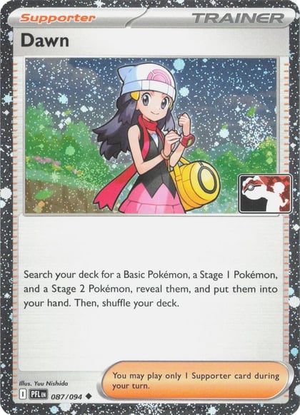 Dawn - 087/094 (Cosmos Holo), Prize Pack Series Cards 087/094