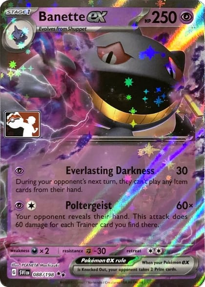 Banette ex - 088/198, Prize Pack Series Cards 088/198