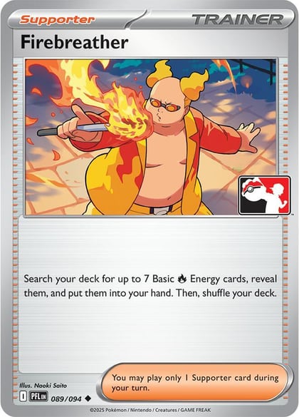 Firebreather - 089/094, Prize Pack Series Cards 089/094