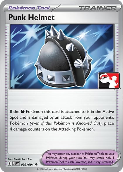 Punk Helmet - 092/094, Prize Pack Series Cards 092/094