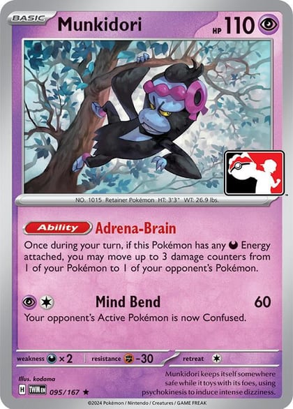 Munkidori - 095/167, Prize Pack Series Cards 095/167