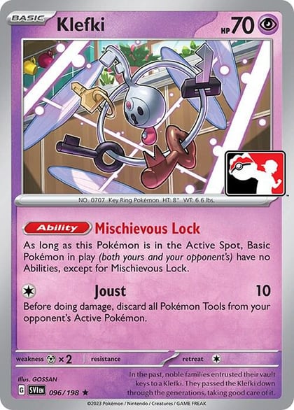 Klefki - 096/198, Prize Pack Series Cards 096/198