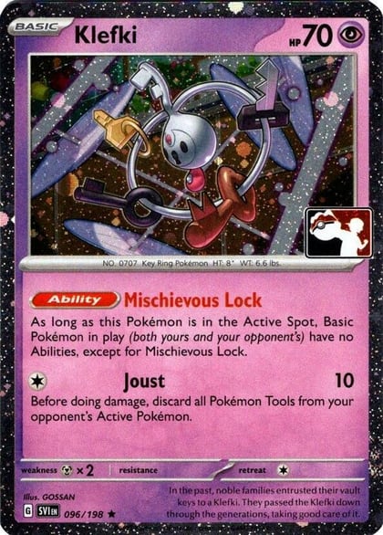 Klefki - 096/198 (Cosmos Holo), Prize Pack Series Cards 096/198