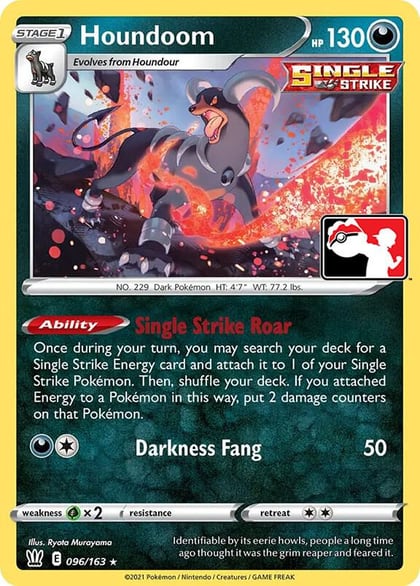 Houndoom - 096/163, Prize Pack Series Cards 096/163