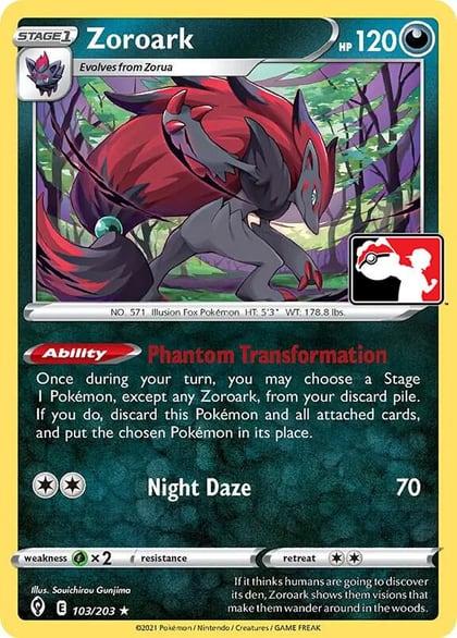 Zoroark - 103/203, Prize Pack Series Cards 103/203