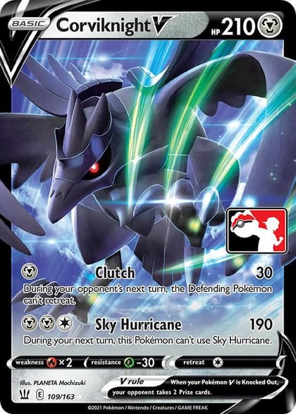 Corviknight V - 109/163, Prize Pack Series Cards 109/163