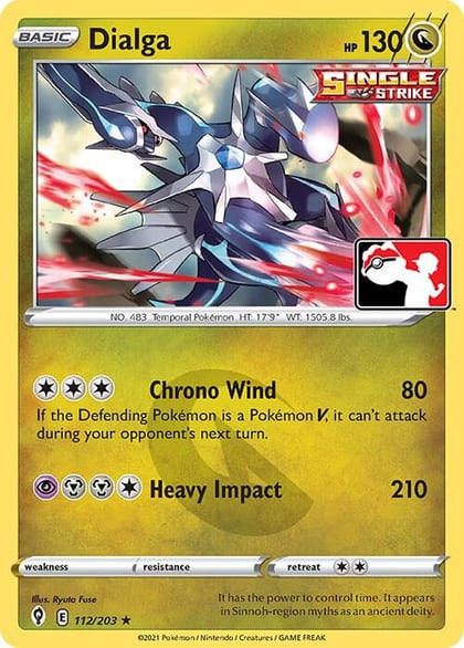 Dialga - 112/203, Prize Pack Series Cards 112/203
